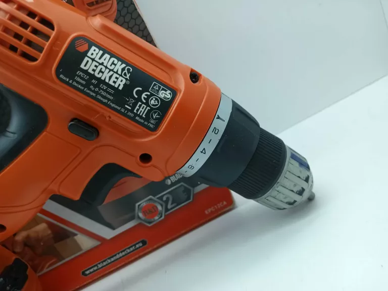 WKRĘTARKA BLACK&DECKER EPC 12