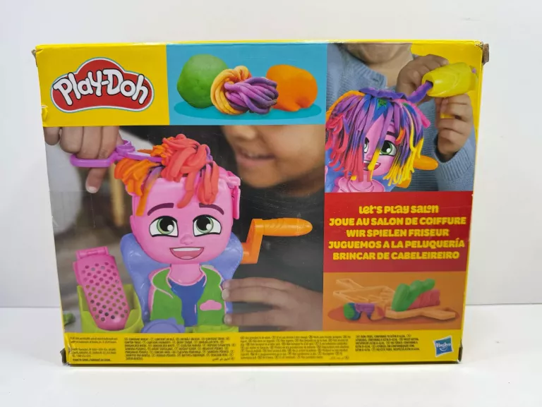 PLAY-DOH CIASTOLINA SALON FRYZJERSKI ZESTAW Z AKCESORIAMI F8807