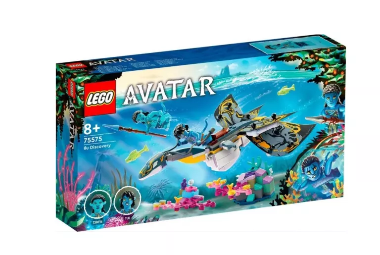 LEGO AVATAR 75575 ODKRYCIE ILU Z FILMU ISTOTA WODY FIGURKI TSIREYI I TUK