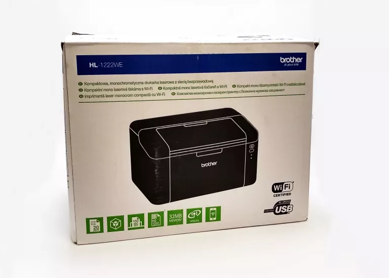 DRUKARKA LASEROWA BROTHER HL-1222WE NA WIFI