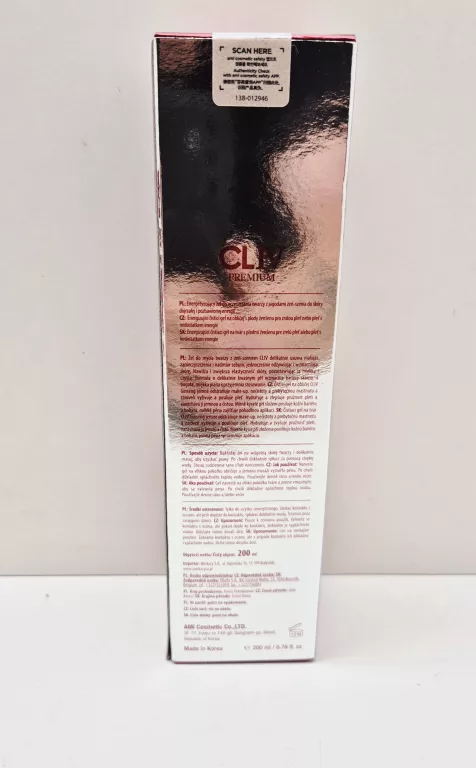 CLIV PREMIUM GINSENG BERRY GEL CLEANSER ŻEL DO OCZYSZCZANIA TWARZY 200ML