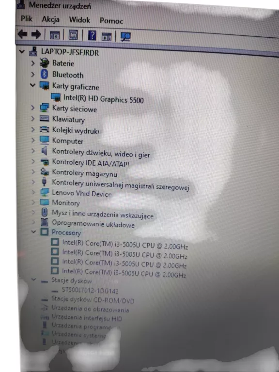 LAPTOP LENOVO IDEAPAD 100-15IBD INTEL CORE I3/4GB/500GB