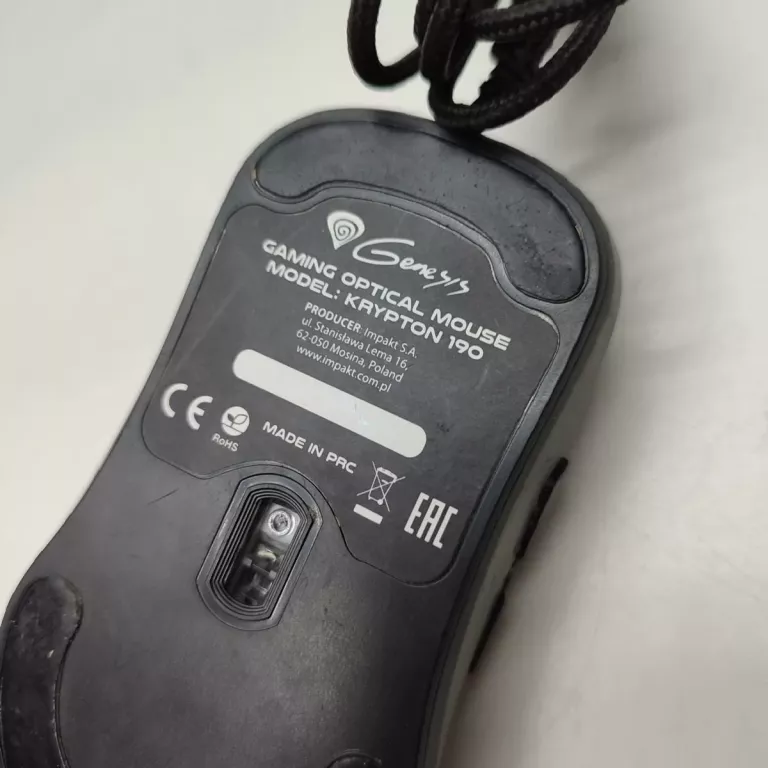MYSZKA PRZEWODOWA GENESIS KRYPTON 190