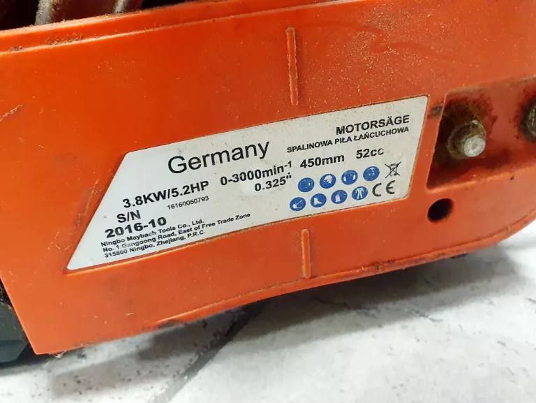 PIŁA SPALINOWA MEISTER MS-101 3000 W / 3 KM