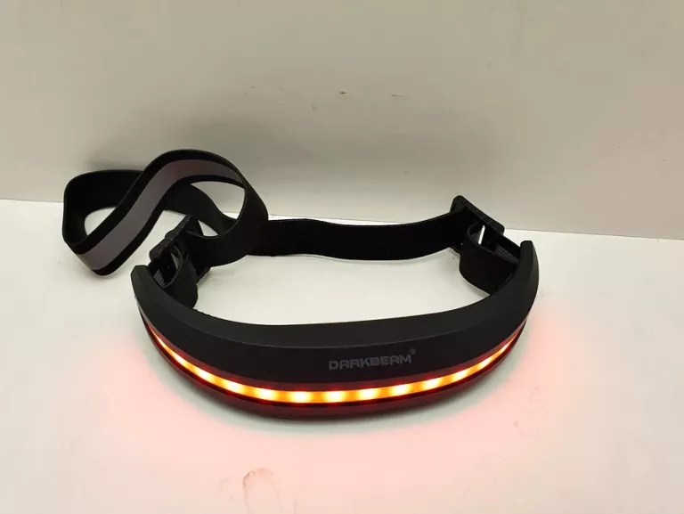 MOCNA LATARKA LAMPKA CZOŁOWA LED OPASKA REFLEKTOR NA GŁOWĘ COB 230 TRENING