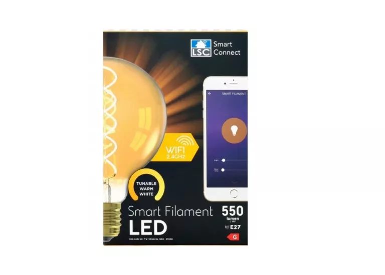 INTELIGENTNA ŻARÓWKA ŻARNIKOWA LED LSC SMART