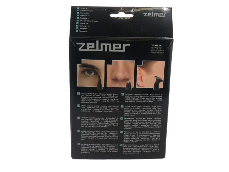 TRYMER ZELMER ZNT0300 DO NOSA USZU BRWI 3W1