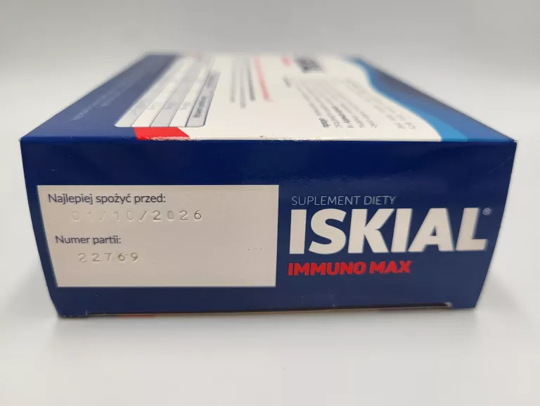 ISKIAL IMMUNO MAX OLEJ Z WĄTROBY REKINA 120 KAPSUŁEK