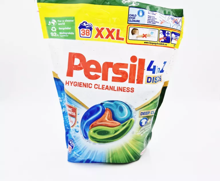 PERSIL 4 IN 1 DISCS HYGIENIC CLEANLINESS KAPSUŁKI DO PRANIA 38 SZT