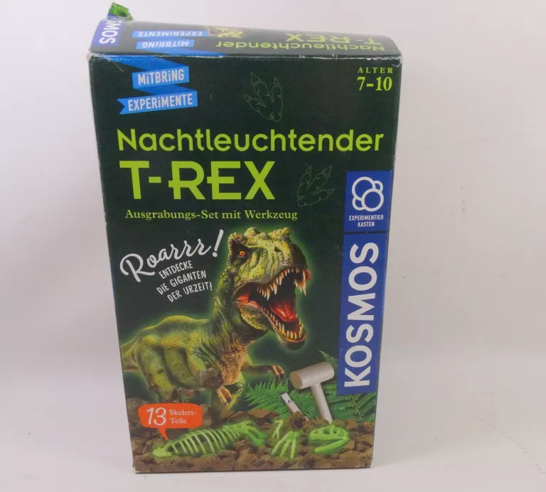 ZESTAW ARCHEOLOGICZNY T-REX ŚWIECI W CIEMNOŚCI