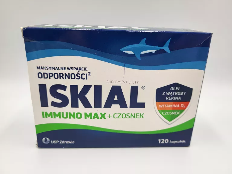 ISKIAL IMMUNO MAX + CZOSNEK KAPSUŁKI 120 SZTUK