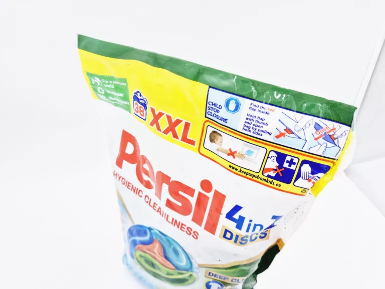 PERSIL 4 IN 1 DISCS HYGIENIC CLEANLINESS KAPSUŁKI DO PRANIA 38 SZT