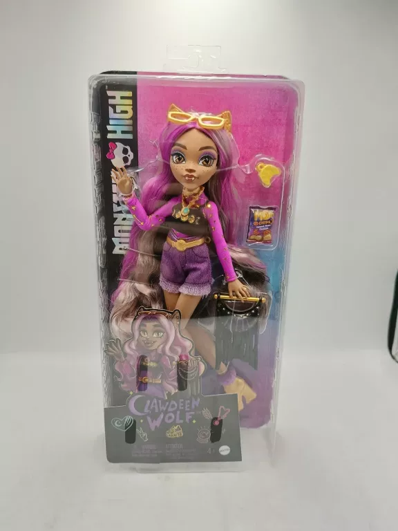 LALKA MONSTER HIGH CLAWDEEN WOLF DAY OUT HKY73