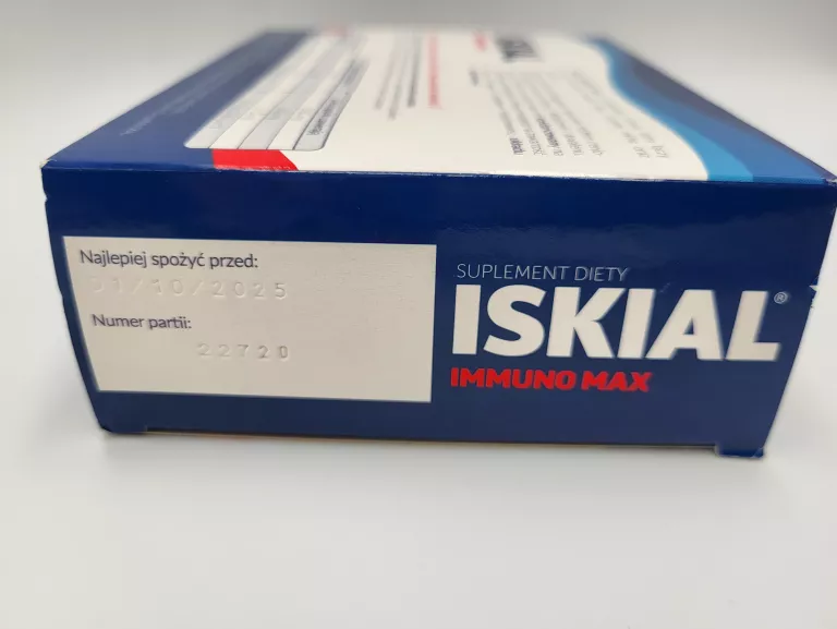 ISKIAL IMMUNO MAX OLEJ Z WĄTROBY REKINA 120 KAPSUŁEK