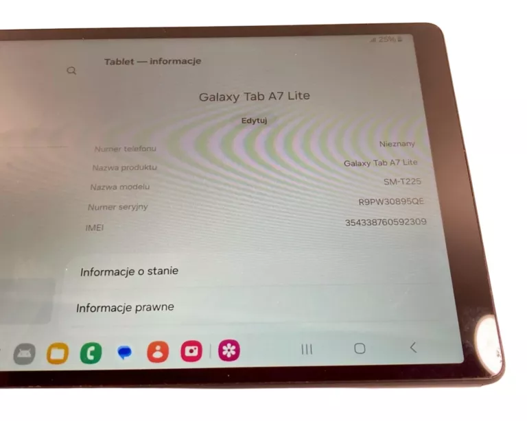 TABLET SAMSUNG TAB A7 LITE 3GB / 32GB 8,7"