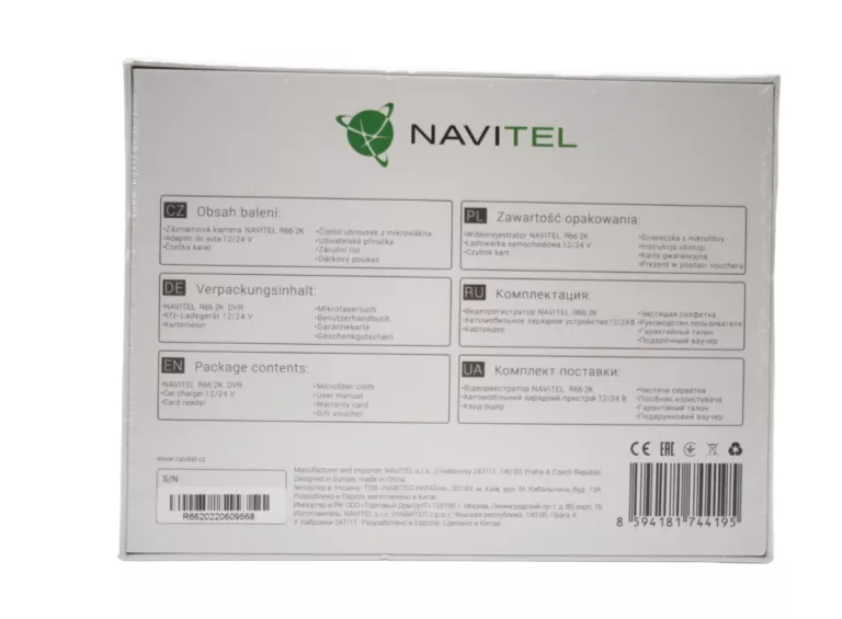 WIDEOREJESTRATOR NAVITEL R66 2K QHD WIFI