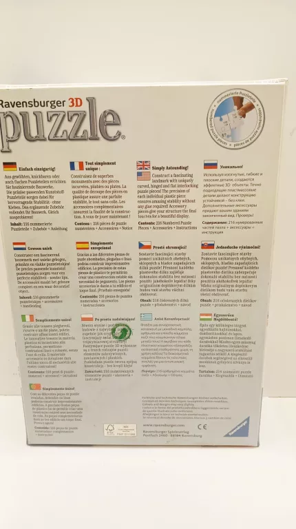 PUZZLE 3D 125821 BIG BEN FLAG EDITION RAVENSBURGER