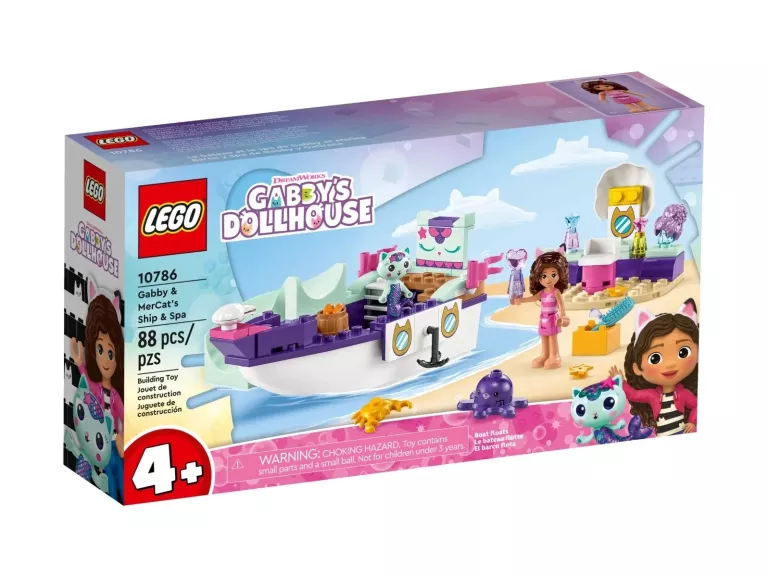 LEGO GABBY'S DOLLHOUSE STATEK I SPA GABI 10786