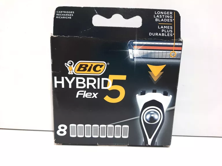 WKŁADY DO GOLAREK BIC HYBRID 5 FLEX 8 SZT