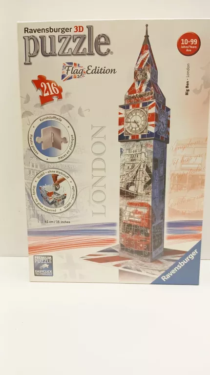 PUZZLE 3D 125821 BIG BEN FLAG EDITION RAVENSBURGER
