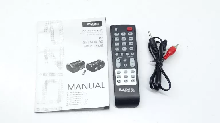 BOOMBOX 120W IBIZA SPLBOX120 ZESTAW