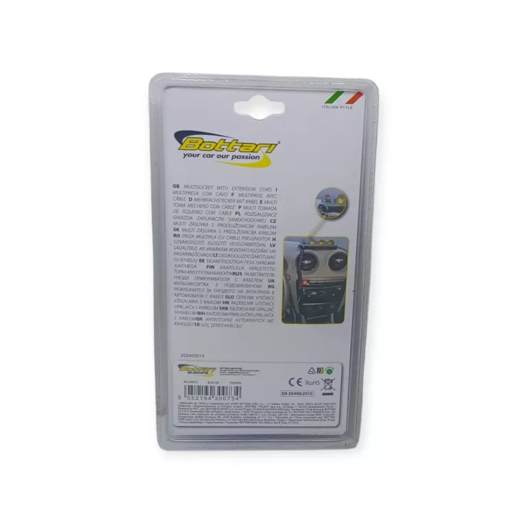 BOTTARI ROZDZIELACZ ROZGAŁĘZIACZ TRÓJNIK GNIAZDA ZAPALNICZKI X3 12/24V