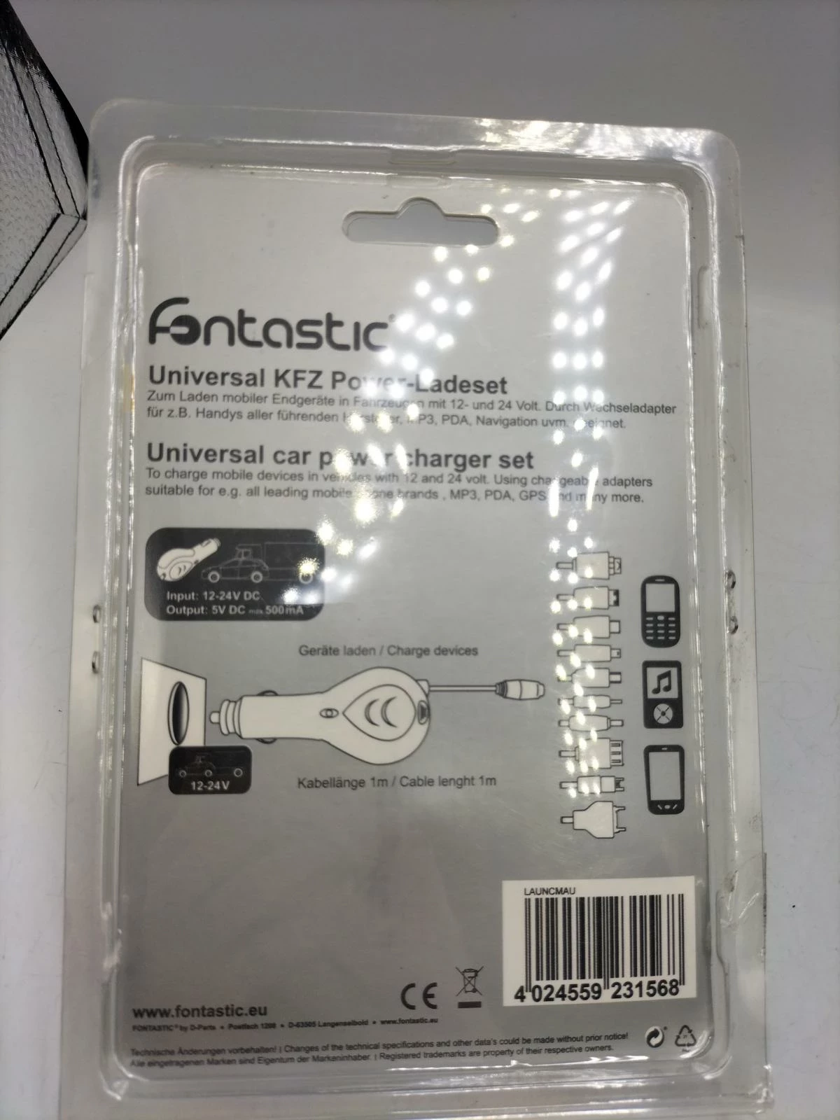 ladowarka-sieciowa-fantastic-usb-kfz-ladeset-500ma-ean-gtin-5907504583761