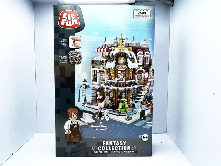 KLOCKI ELEFUN FANTASY COLLECTION - ZIMOWA KAWIARENKA