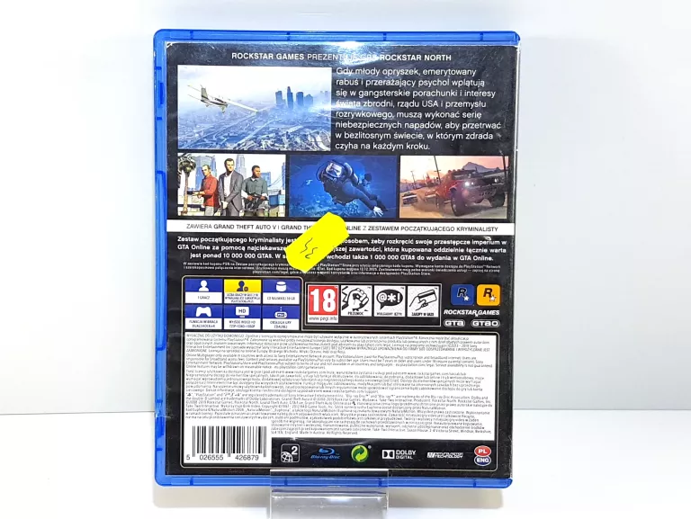 GRA PS4 GRAND THEFT AUTO V PREMIUM EDITION GTA V