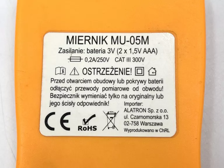 MIERNIK UNIWERSALNY ALATRON MU-05M