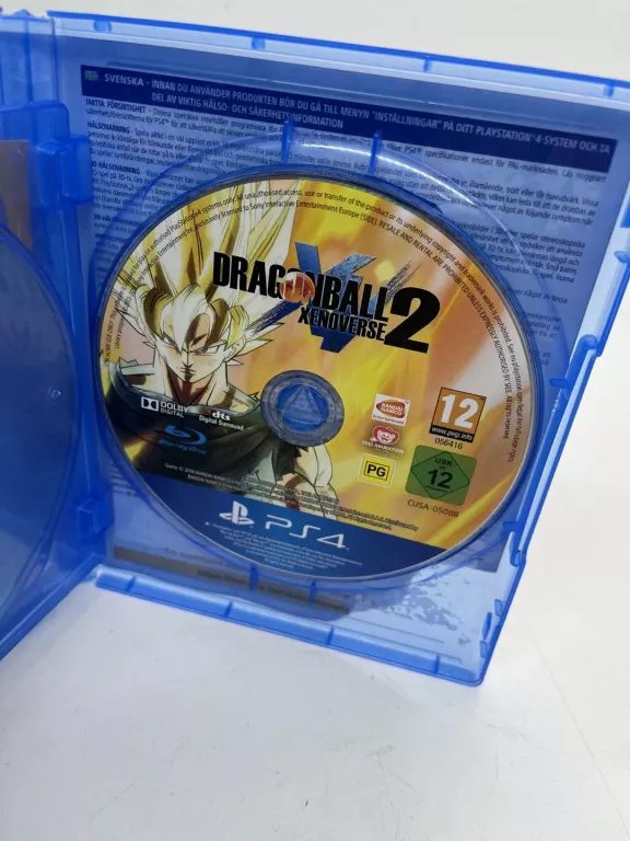 GRA PS4 DRAGON BALL 2 GRY FIGHTERZ XENOVERSE 2