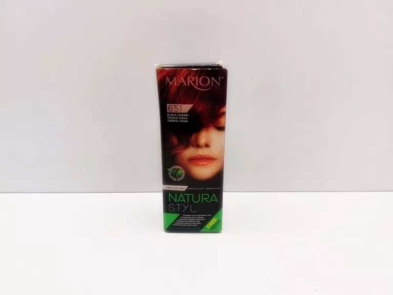 MARION NATURA STYL FARBA 651 CIEMNA WIŚNIA 80 ML