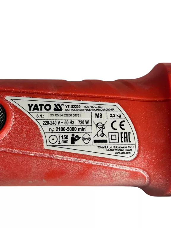 POLERKA SAMOCHODOWA YATO YT-82200