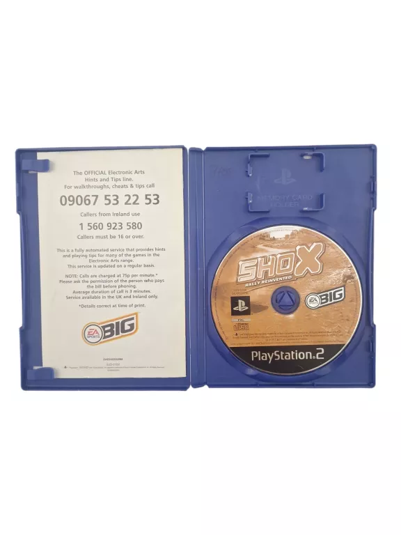 GRA SHOX RALLY REINVETED PS2