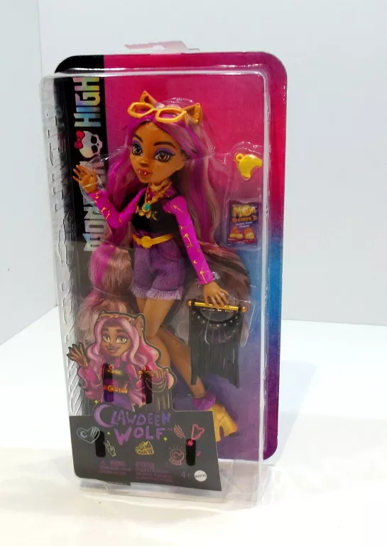 LALKA MONSTER HIGH CLAWDEEN WOLF HKY72