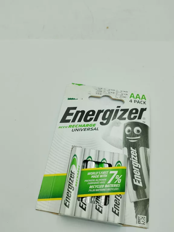 ENERGIZER AAA (R3) 500 MAH AKUMULATOR NIMH / 4SZT.
