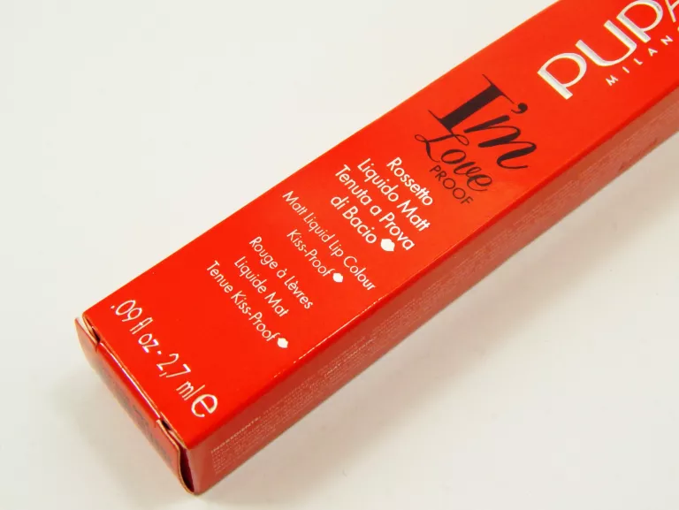 PUPA MATOWA POMADKA DO UST I'M LOVEPROOF 002 DELICATE NUDE