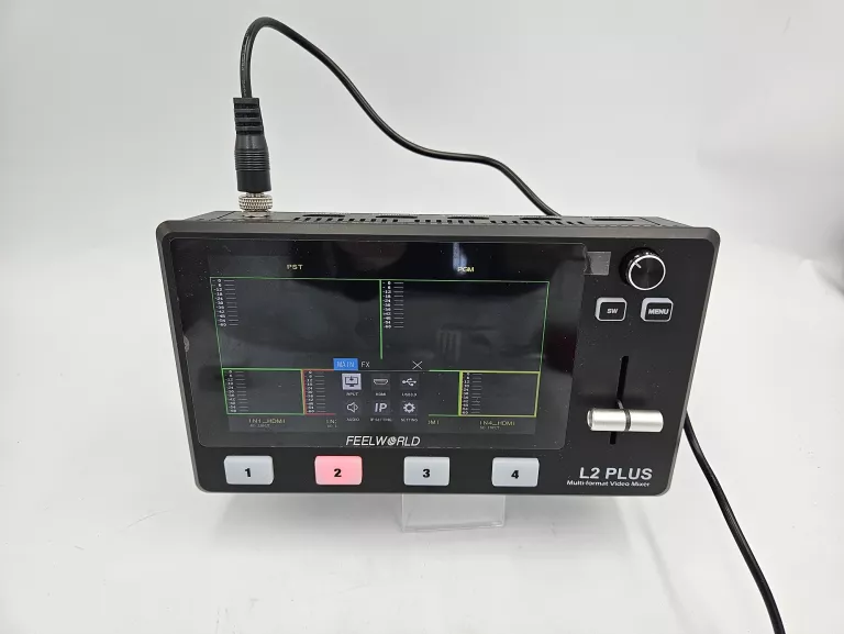 MIKSER OBRAZU VIDEO FEELWORLD L2 PLUS 4X HDMI + AUDIO