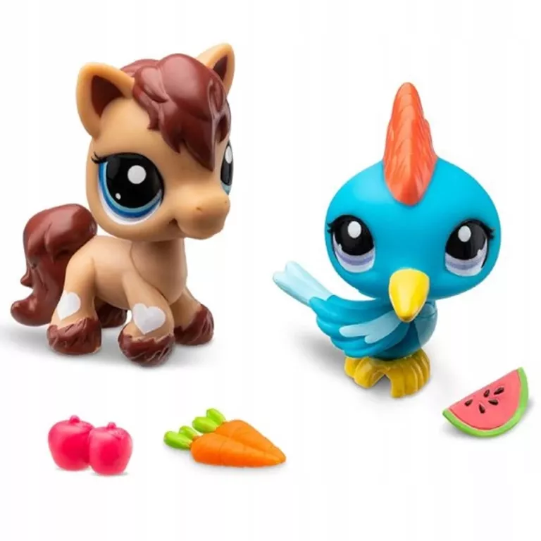 LITTLEST PET SHOP #19 #23 KOŃ DZIĘCIOŁ NA PREZET !