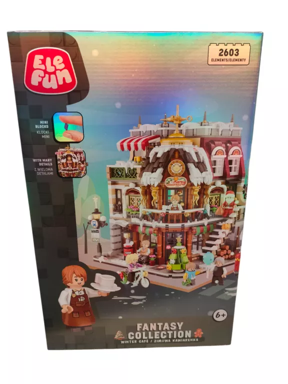 KLOCKI MINI ELEFUN ZIMOWA KAWIARENKA 2603 ELEMENTY