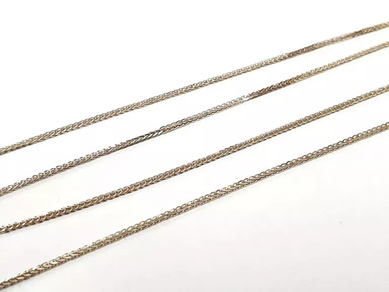 PIĘKNY ZŁOTY ŁAŃCUSZEK 585 49CM