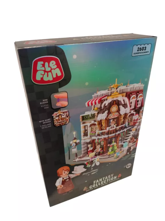KLOCKI MINI ELEFUN ZIMOWA KAWIARENKA 2603 ELEMENTY