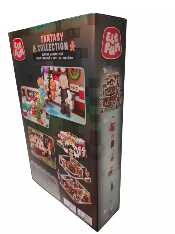KLOCKI MINI ELEFUN ZIMOWA KAWIARENKA 2603 ELEMENTY