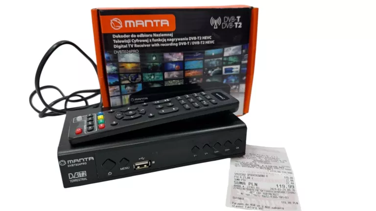 DEKODER MANTA DVB-T2