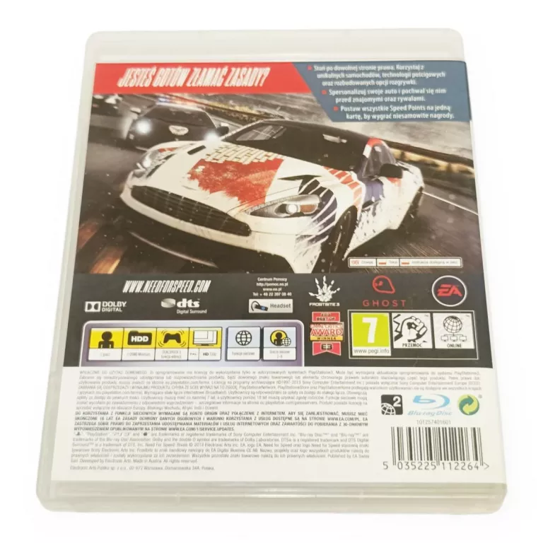 GRA NEED FOR SPEED RIVALS PL (PS3)