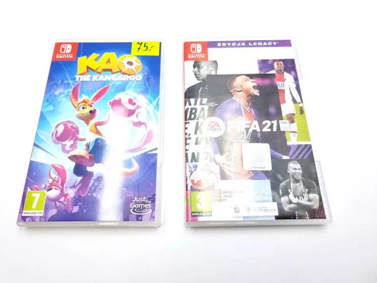 NINTENDO SWITCH KOMPLET + 2 GRY