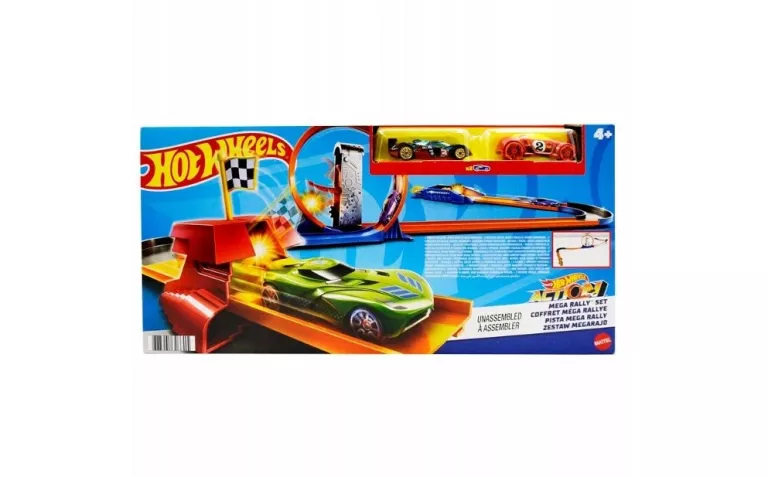 MATTEL HOT WHEELS FVJ21 TOR MEGA RAJD PĘTLA