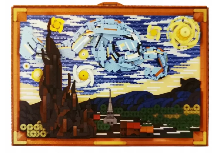 KLOCKI ELEFUN GWIEŹDZISTE NIEBO VINCENT VAN GOGH 3005 ELEMENTÓW