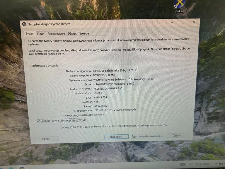 LAPTOP ASUS A555L I5 GEN5 4GB RAM 1TB HDD