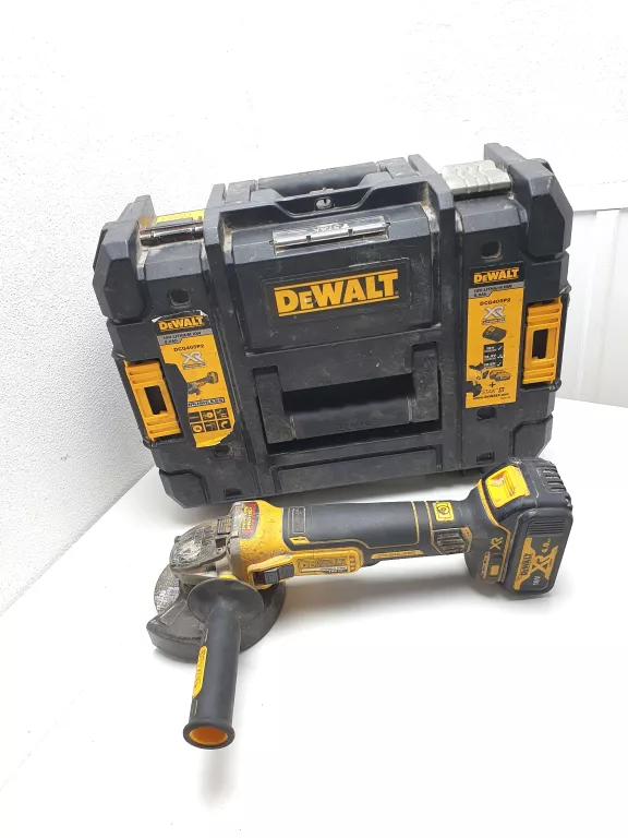 SZLIFIERKA KĄTOWA DEWALT DCG405 BATERIA WALIZKA